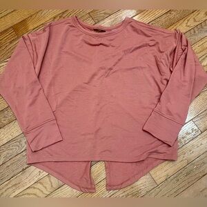 Old Navy Dusty Rose Long Sleeve Tee Medium